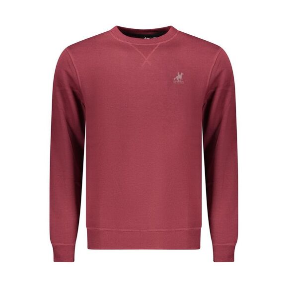 U.S. Grand Red Polyester Men Men's Sweatshirt